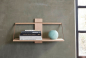 Mobile Preview: Andersen SHELF Wood Wall Regal, Eiche Small